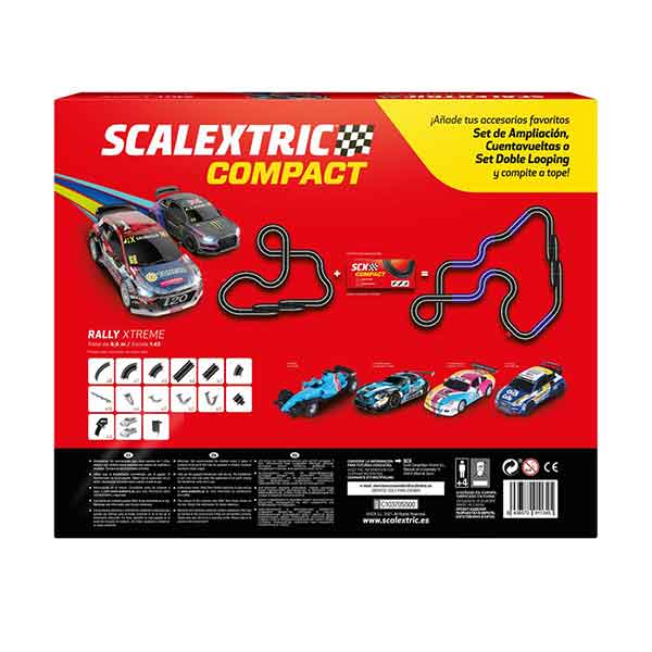 Scalextric Compact Circuito Rally Xtreme - Imagem 1