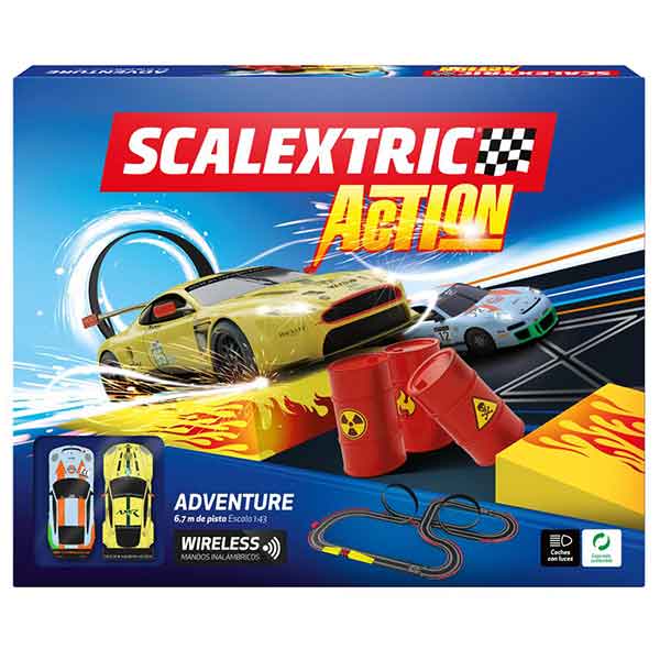 Scalextric Action Circuito Adventure - Imagem 1