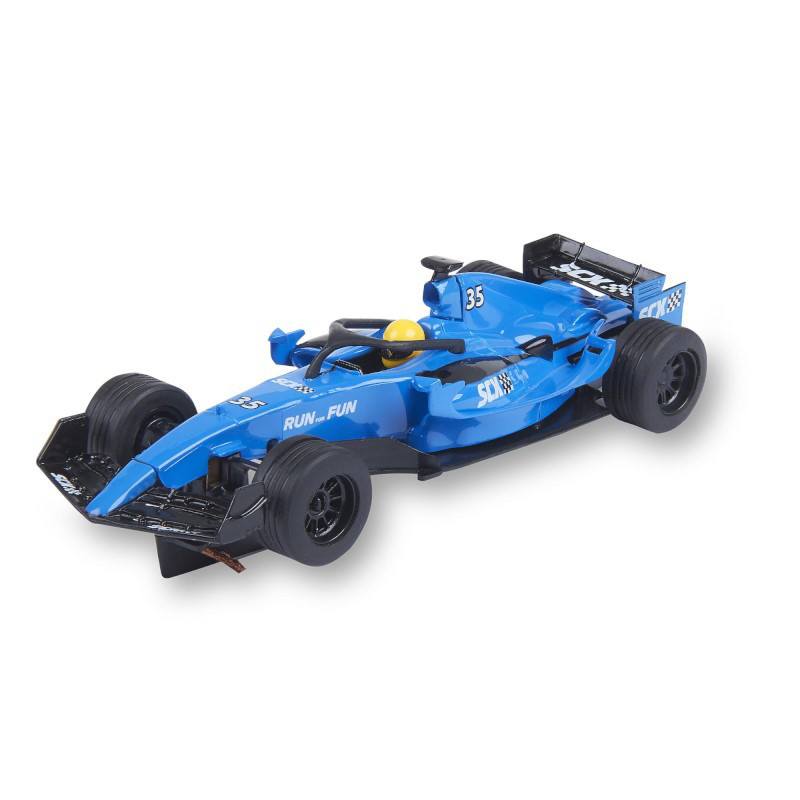 Scalextric Compact Carro Fórmula 1 Azul e Branco
