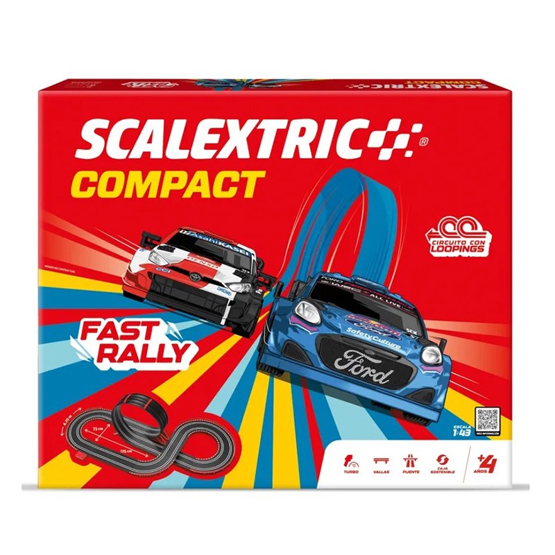 Scalextric Compact Circuito Fast Rally