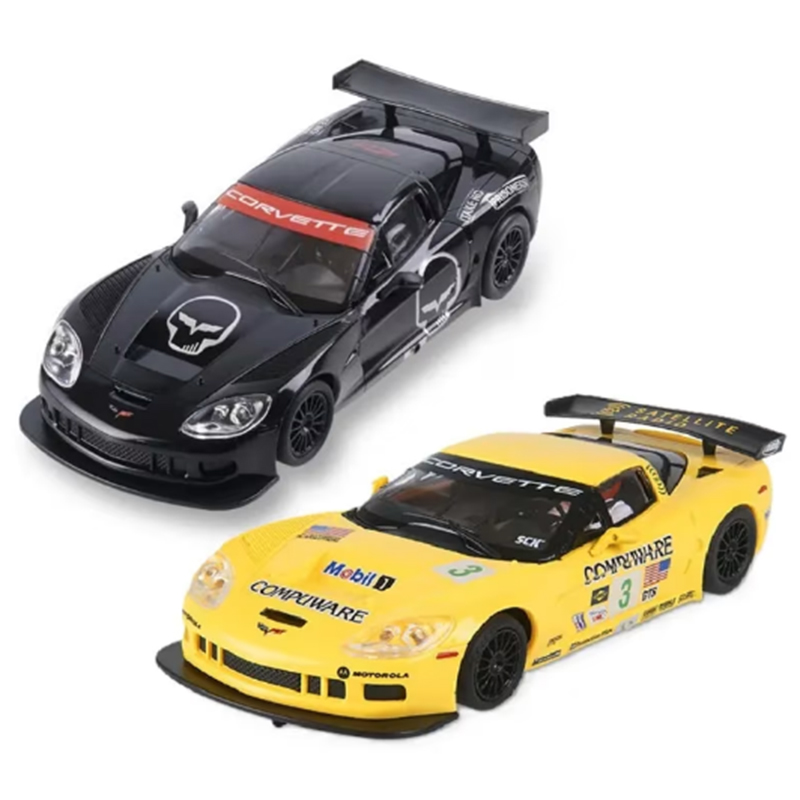 Scalextric Pack Duo Carros Corvette C6R Skull e Corvette C6R 1:32