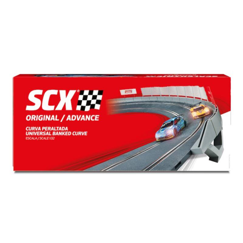 Scalextric Original Pista Curva Inclinada 1:32