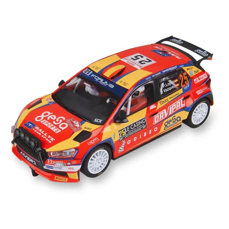Scalextric Classic Coche Skoda Fabia WRC2 - Pepe López