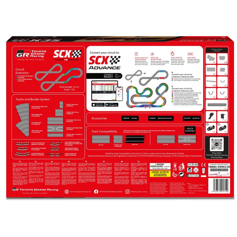 Scalextric Original Circuito Toyota GaZoo Racing - Imagen 2