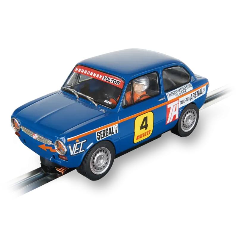 Scalextric Classic Coche SEAT 850 - Anton Guasch Arrabassada ‘72 1:32