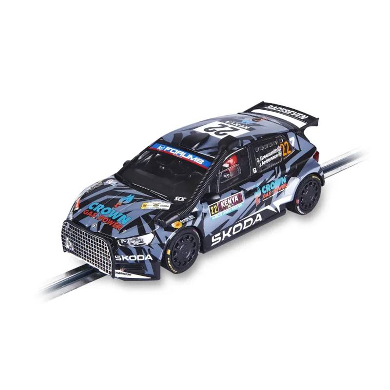 Scalextric Classic Coche Skoda Fabia RS Rally2 - Greensmith - Kenya '25 1:32