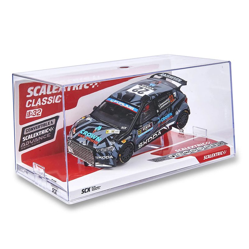 Scalextric Classic Coche Skoda Fabia RS Rally2 - Greensmith - Kenya '25 1:32 - Imagen 3