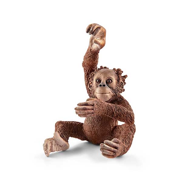 Schleich 14776 Figura Bebê Orangotango - Imagem 1