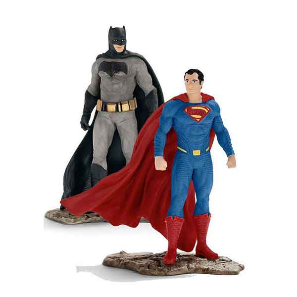 Schleich 22529 Figura Pack Batman e Superman - Imagem 1