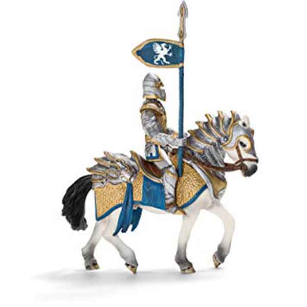 Schleich 70109 Figura Cavaleiro Gryphon a Cavalo com Lance - Imagem 1