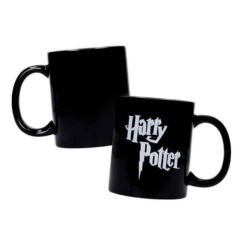 Harry Potter Taza Negra de Cerámica