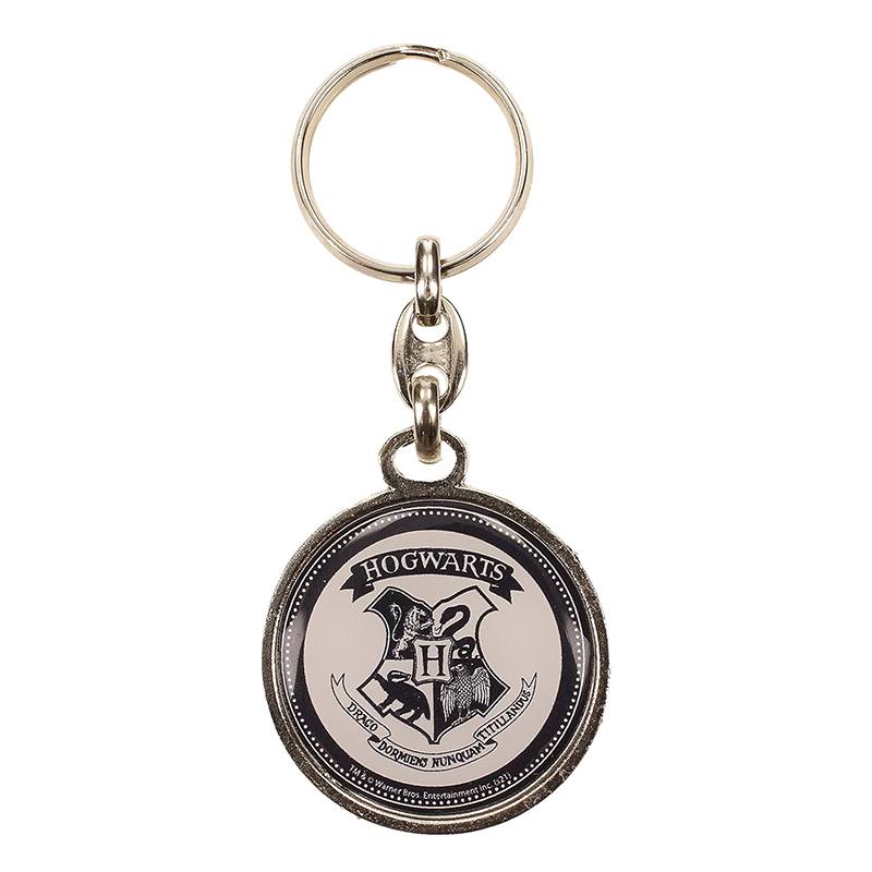 Harry Potter Llavero Redondo Escudo Hogwarts
