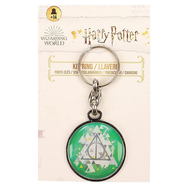 Harry Potter Llavero Redondo Reliquias de la Muerte - Imagen 2