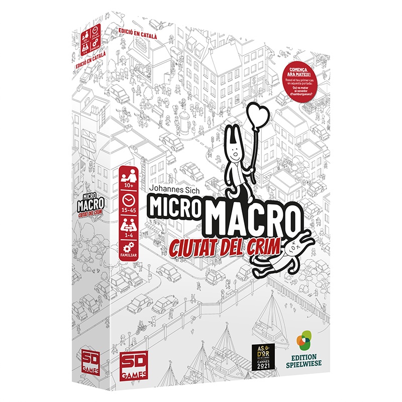 Juego Micro Macro: Ciutat Del Crim - Catalán