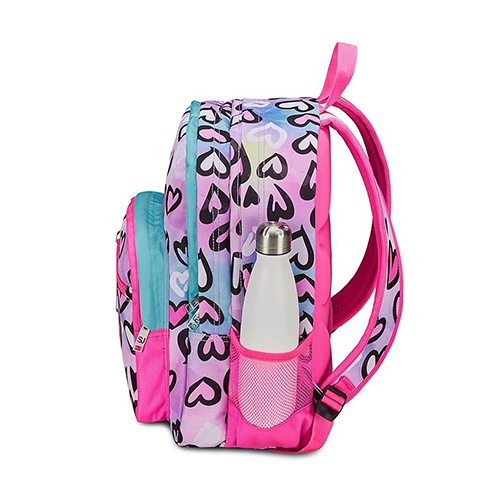 Mochila Escolar Seven Corações 40cm - Imagem 