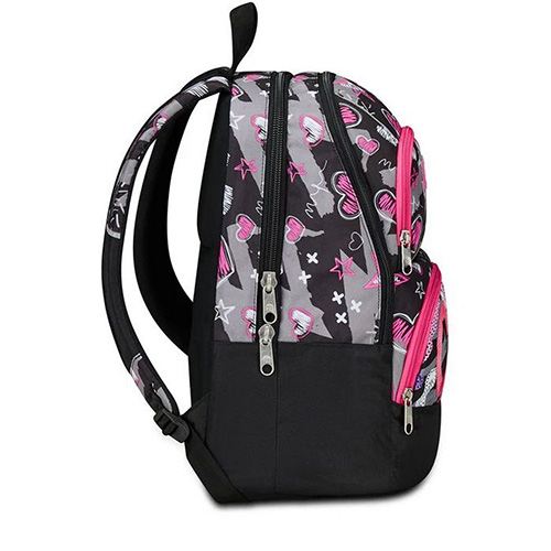 Mochila Seven Advance Pockets Lantejoulas 43cm - Imagem 