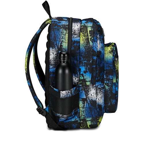 Mochila Seven Freethink Azul USB 44cm - Imagen 