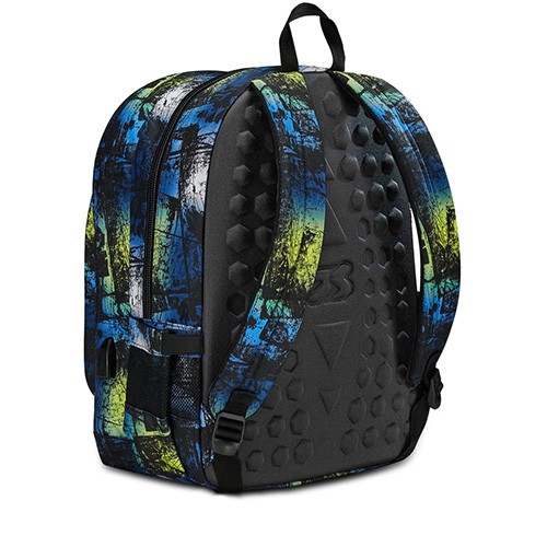 Mochila Seven Freethink Azul USB 44cm - Imagen 