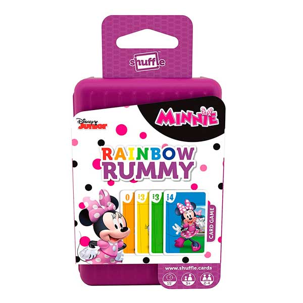 Juego de Viaje Minnie Rainbow Rummy - Imagen 1