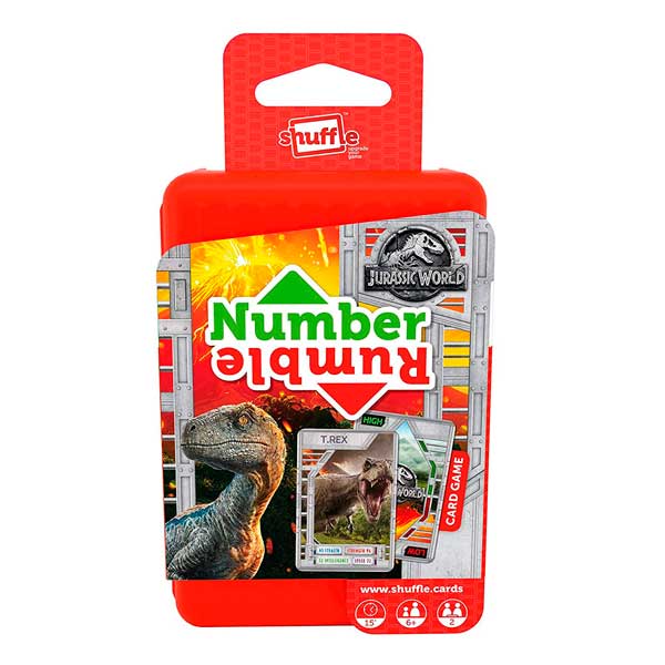 Juego de Viaje Jurassic World Number Rumble - Imagen 1