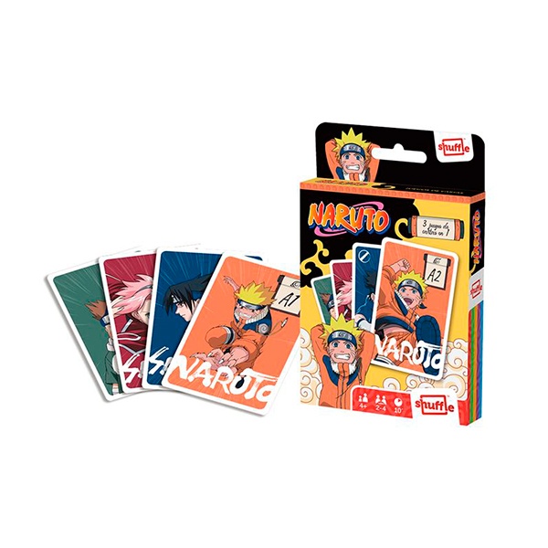 Naruto Juego de Cartas Shuffle - Imagen 1