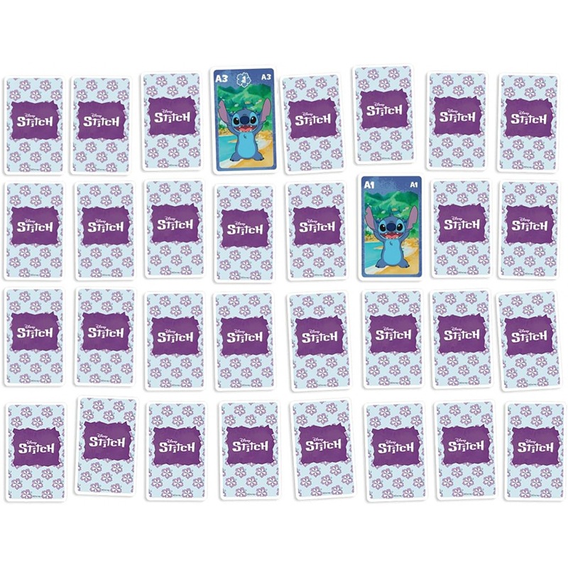 Stitch Juego de Cartas 4en1 Shuffle - Imagen 2