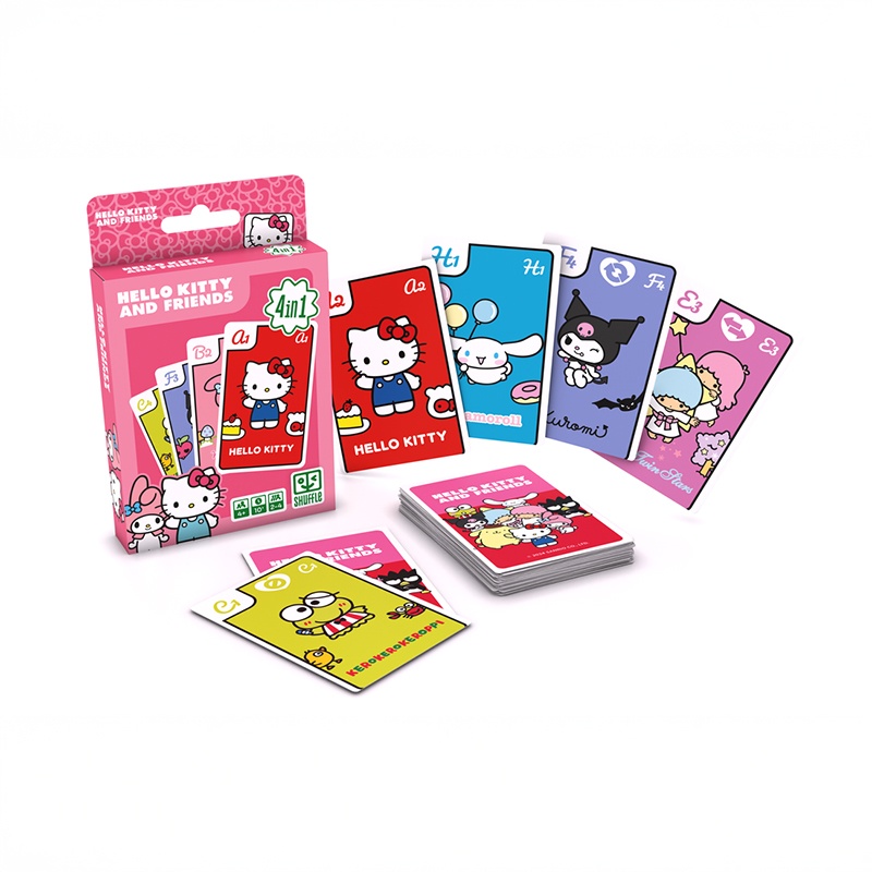 Shuffle Juego de Cartas Hello Kitty and Friends - Imatge 1