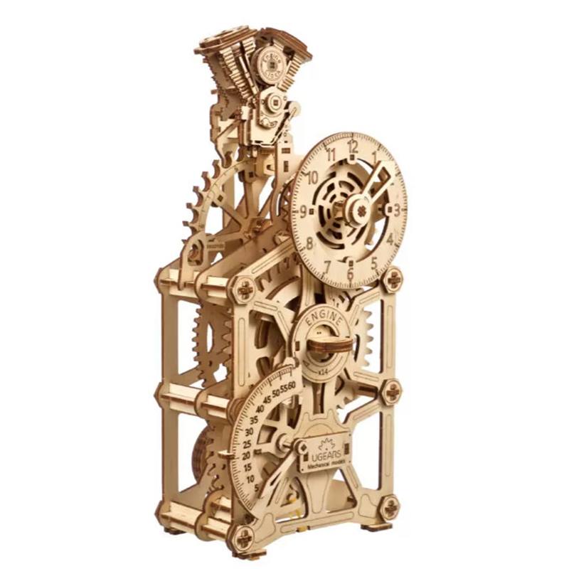 UGEARS - Maquete Relógio de Motor