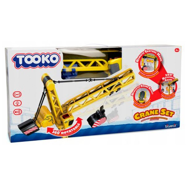 Silverlit Grua de Construccion Control Remoto 60cm - Imagen 1