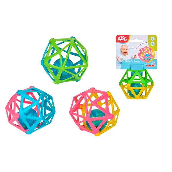 ABC Pelota Blanda con Sonajero