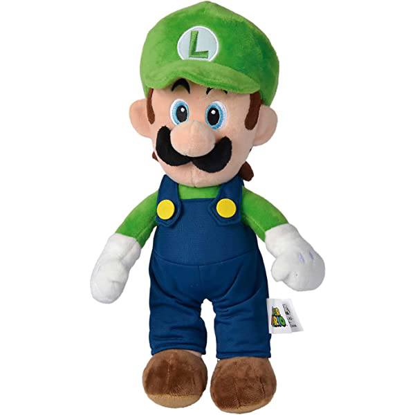 Mario Bros Peluche Luigi 50 cm - Imagen 1