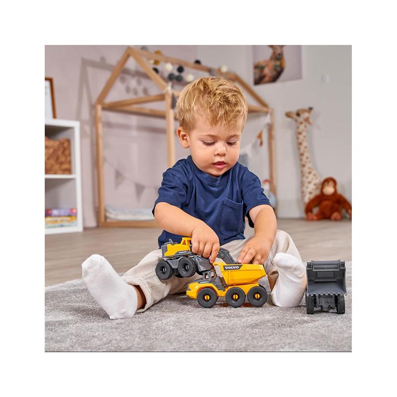 Set 3 Vehiculos Construcción Volvo - Imagen 3