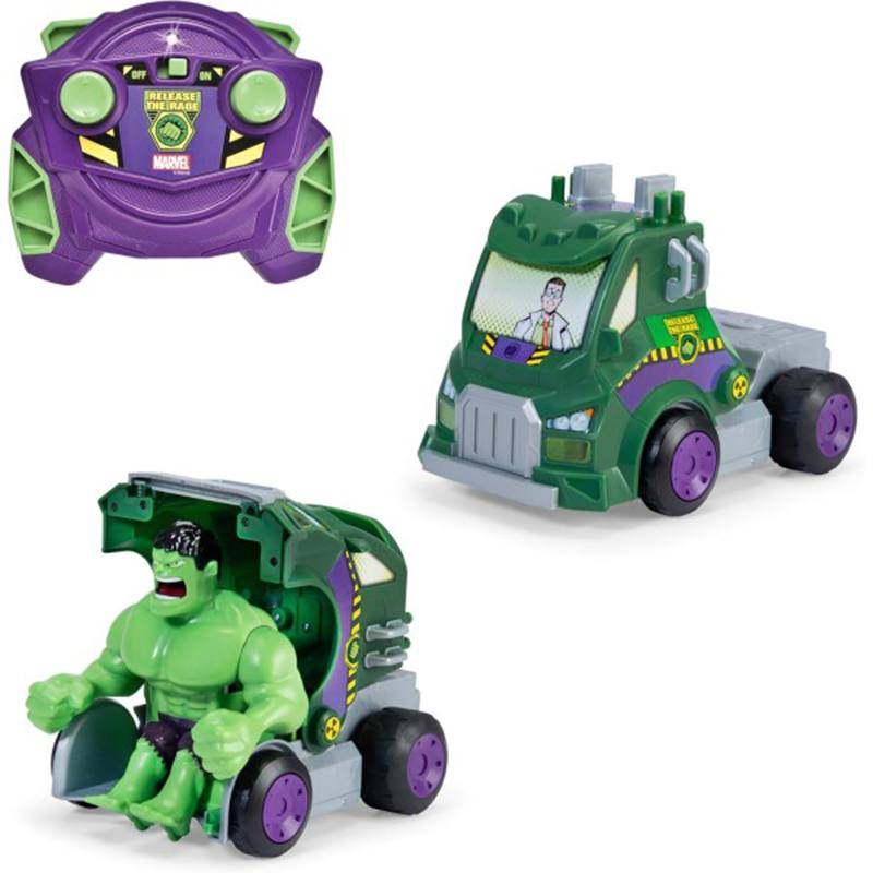 Coche RC Hulk Smash con sonidos 1:24 - Imatge 1