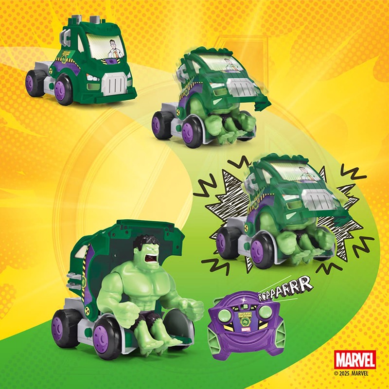 Coche RC Hulk Smash con sonidos 1:24 - Imatge 2