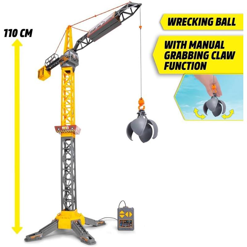 Dickie Grúa RC Mighty Crane a control remoto 110cm - Imagen 3