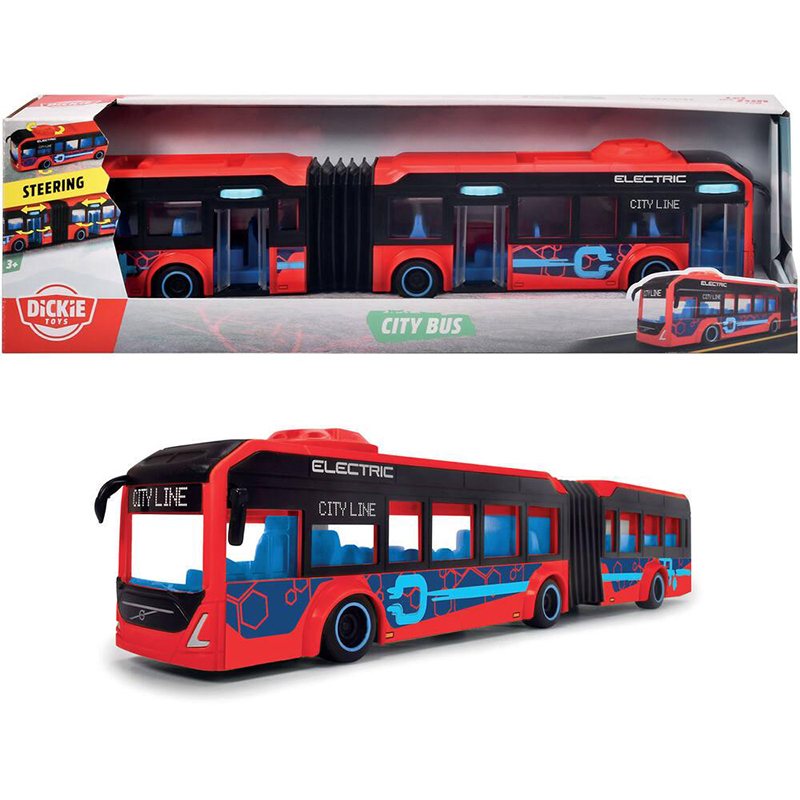 Dickie Autobús articulado City Bus Volvo 7900E 40cm