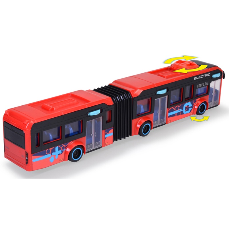 Dickie Autobús articulado City Bus Volvo 7900E 40cm - Imagen 3