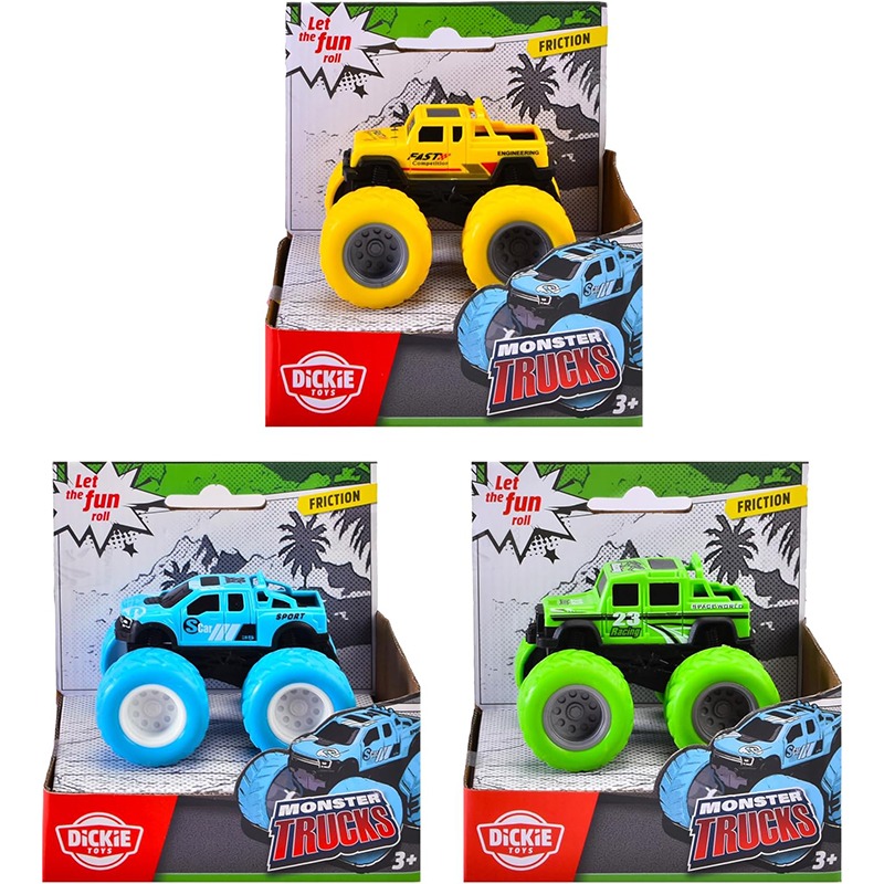 Coche Monster Trucks a fricción - Imagen 2