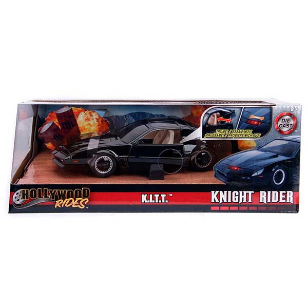KITT Carro fantástico metal 1:24 com luces - Imagem 3