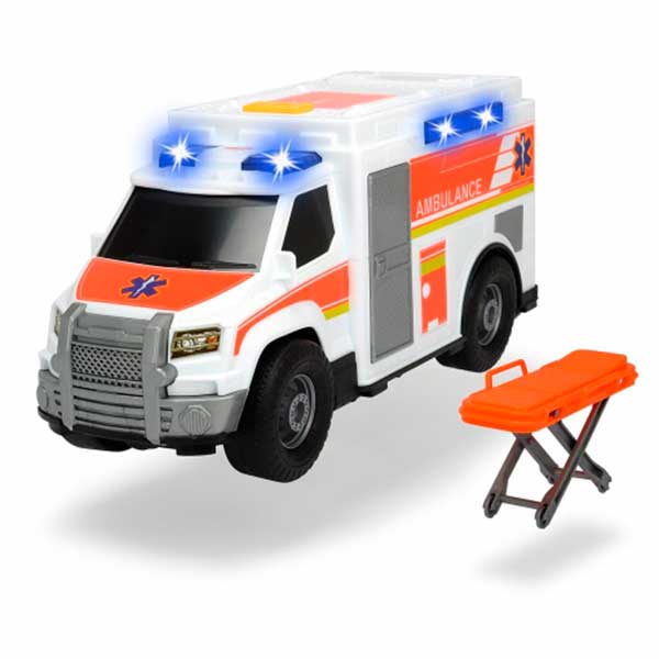 Dickie ambulância luzes e sons 30cm - Imagem 1