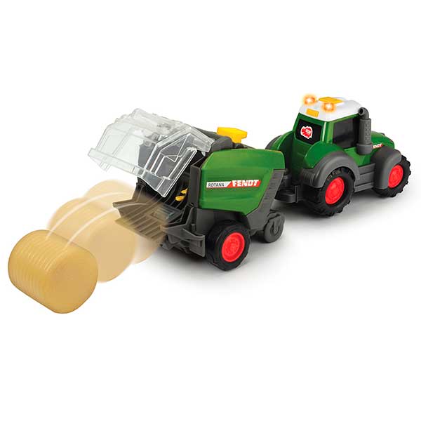 Dickie Tractor Infantil Fendt Luces y Sonidos 30cm - Imagen 2