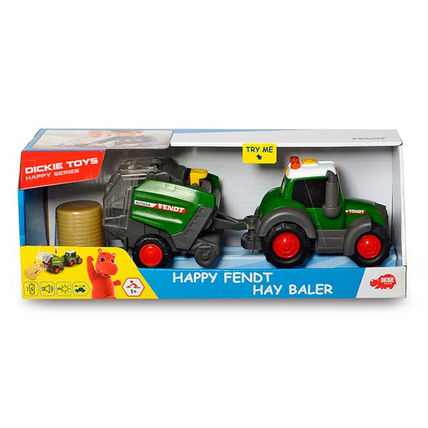 Dickie Tractor Infantil Fendt Luces y Sonidos 30cm - Imagen 3