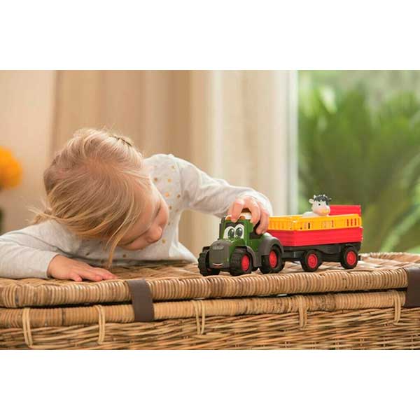 Dickie Tractor Infantil Fendt con Animal 30cm - Imagen 2
