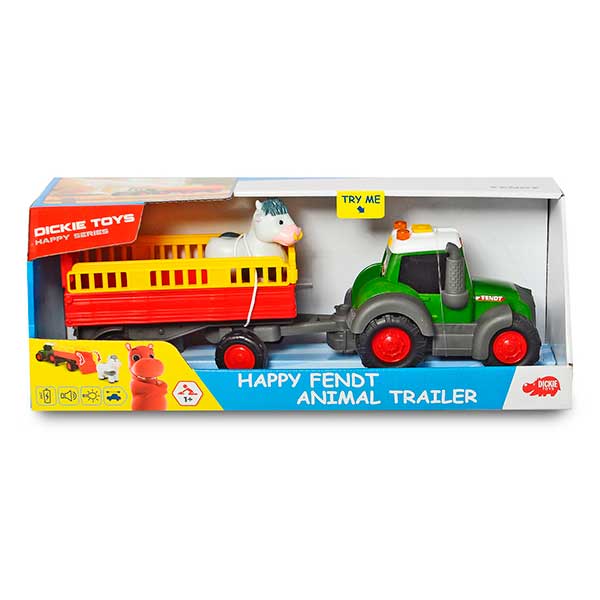 Dickie Tractor Infantil Fendt con Animal 30cm - Imatge 3