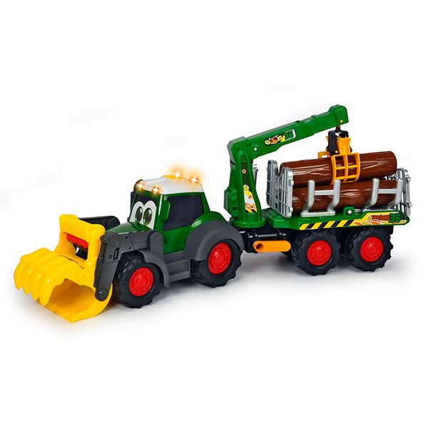 Dickie Tractor Infantil Fendt Forestal Luz y Sonidos 65cm - Imagen 1