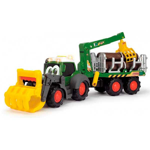 Dickie Tractor Infantil Fendt Forestal Luz y Sonidos 65cm - Imagen 1