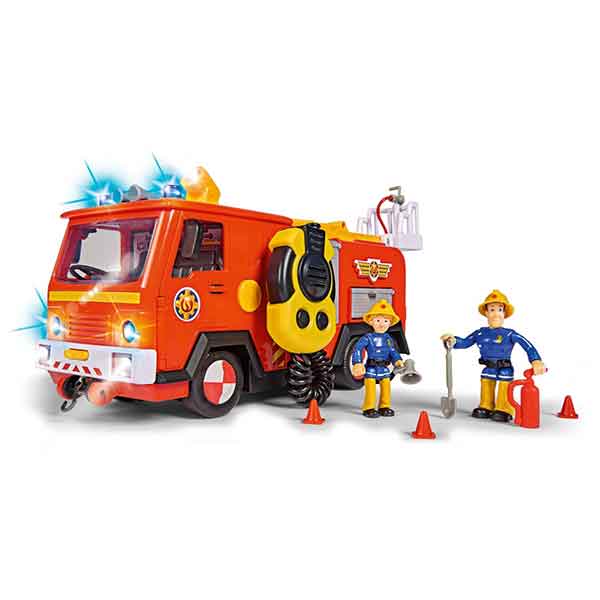 Fireman Sam Caminhão Bombeiros Deluxe com Walkie - Imagem 1