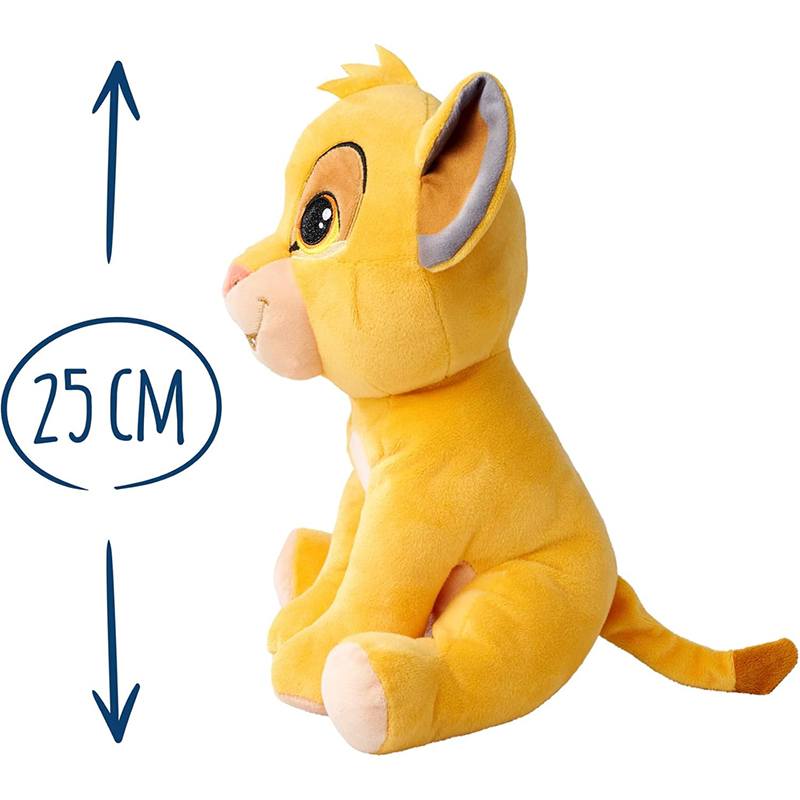 Disney Peluche Simba Rey León 25cm - Imagen 1