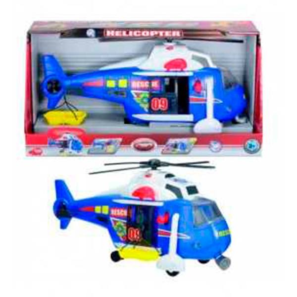 Dickie Helicóptero de Resgate Luzes e Sons 41cm - Imagem 1