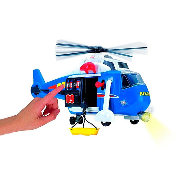Dickie Helicóptero de Resgate Luzes e Sons 41cm - Imagem 2